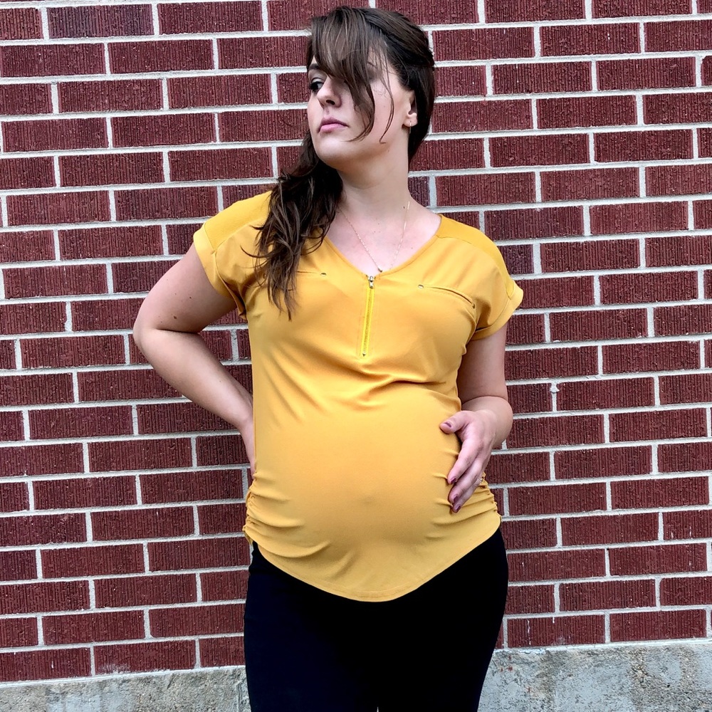 Sweet Wanderer Maternity Blouse